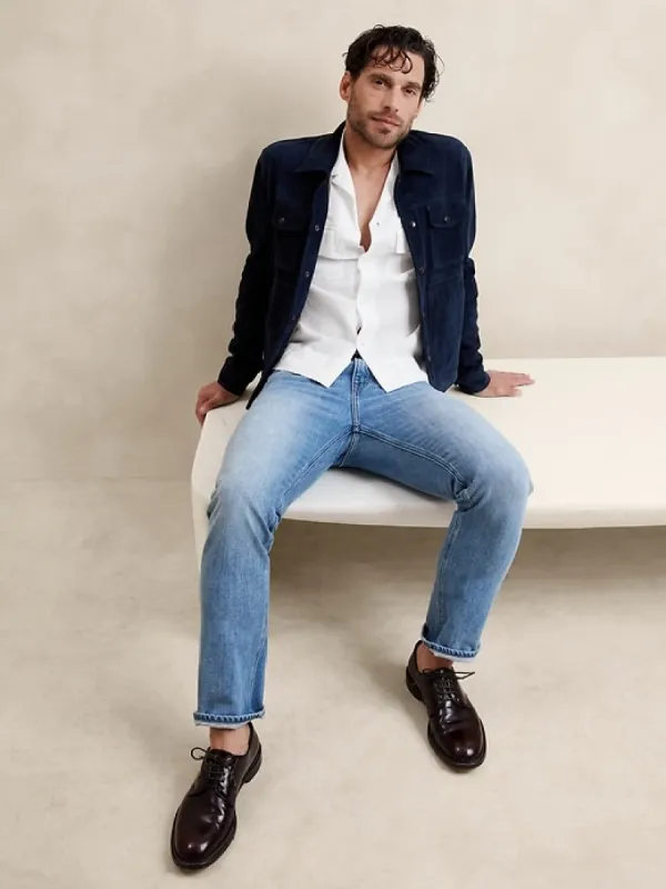 Crinkle Gauze Resort Shirt sold by Banana Republic