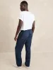 Tencel™-Linen Pull-On Pant sold by Banana Republic