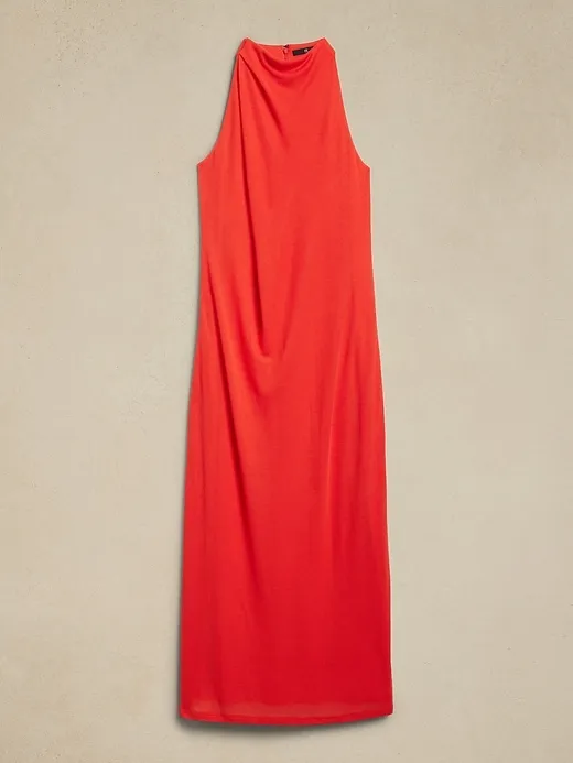Draped Jersey Maxi Dress sold by Banana Republic product image thumbnail 4