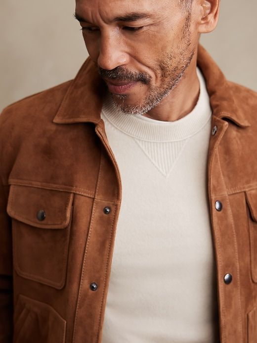 Sarno Cashmere Crew-Neck Sweater sold by Banana Republic product image thumbnail 3