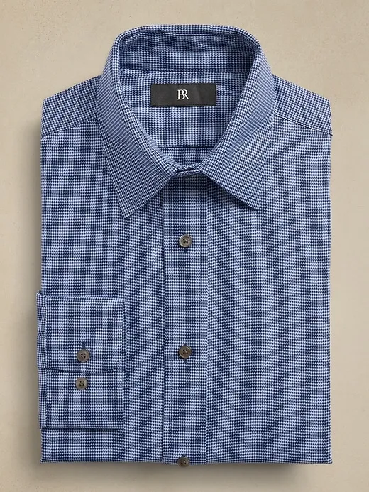 Slim Wrinkle-Resistant Dress Shirt sold by Banana Republic product image thumbnail 4