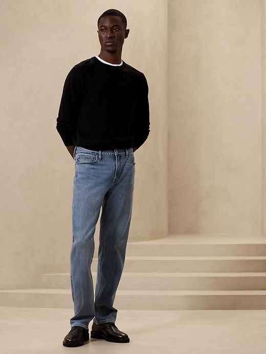 Straight LUXE Traveler Jean sold by Banana Republic