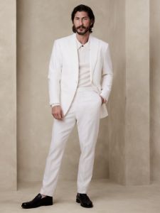 Lanza Italian Tuxedo Pant sold by Banana Republic