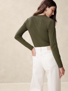 Refined Crew-Neck T-Shirt sold by Banana Republic