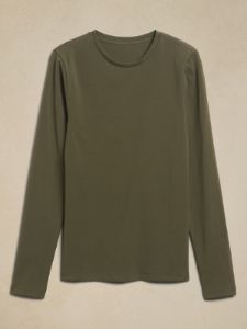 Refined Crew-Neck T-Shirt sold by Banana Republic