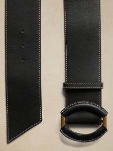 Ravello Leather Waist Belt sold by Banana Republic