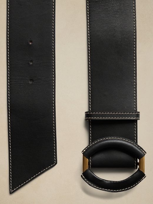 Ravello Leather Waist Belt sold by Banana Republic product image thumbnail 4