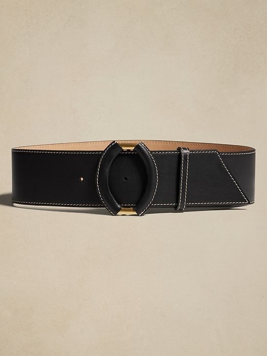 Ravello Leather Waist Belt sold by Banana Republic