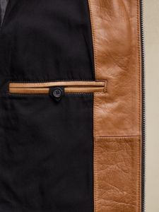 Leather Biker Jacket sold by Banana Republic