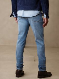 Slim Luxe Traveler Jean sold by Banana Republic