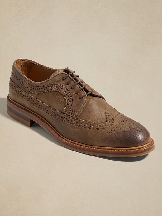 Vincent Suede Brogue sold by Banana Republic product image thumbnail 2