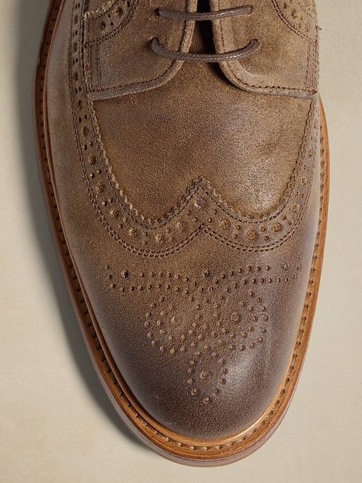 Vincent Suede Brogue sold by Banana Republic product image thumbnail 3