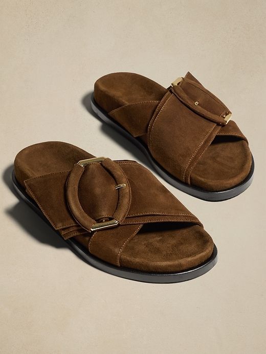 Ravello Suede Slide sold by Banana Republic product image thumbnail 5