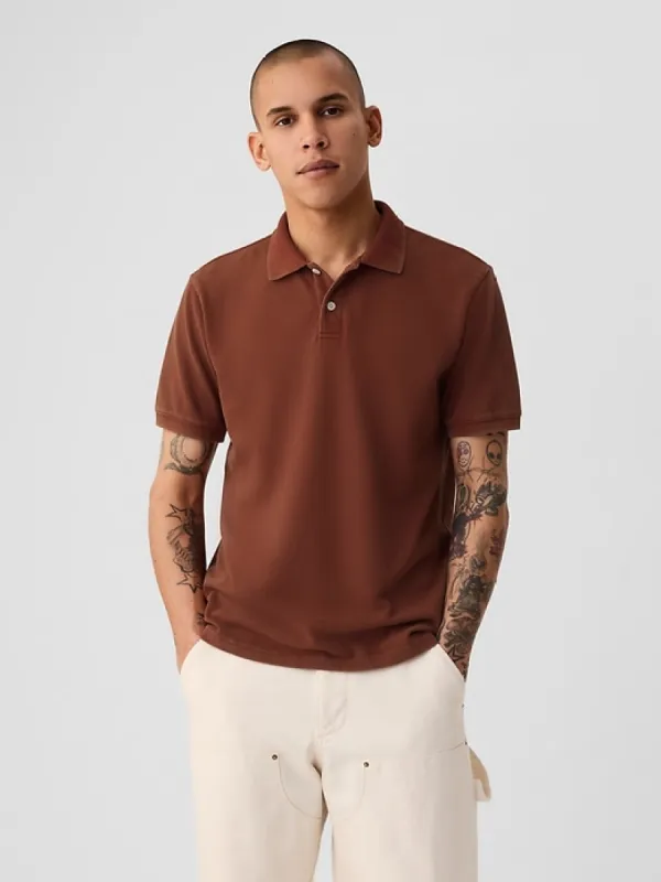 Pique Polo Shirt sold by GAP