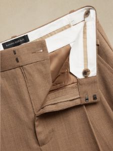 Siena Wide-Leg Italian Wool Pant sold by Banana Republic