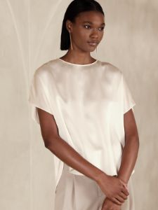 Bliss Silk Dolman Top sold by Banana Republic