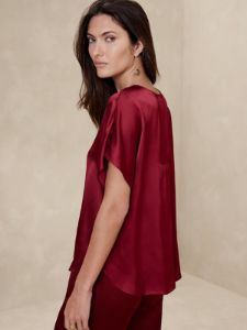 Bliss Silk Dolman Top sold by Banana Republic