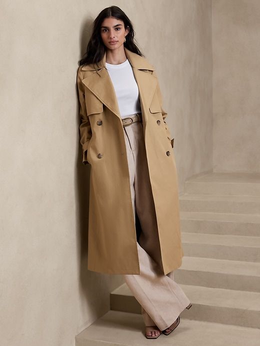 Rio Bonded Trench Coat sold by Banana Republic