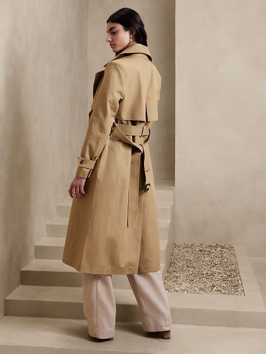 Rio Bonded Trench Coat sold by Banana Republic product image thumbnail 2