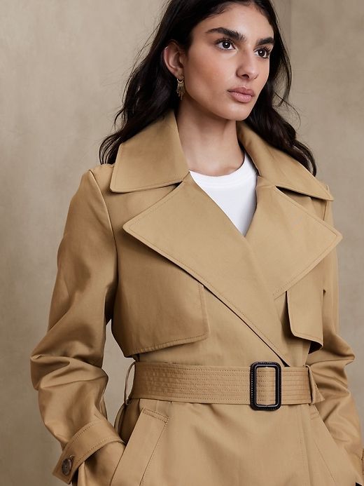 Rio Bonded Trench Coat sold by Banana Republic product image thumbnail 3