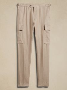 Linen Cargo Dress Pant sold by Banana Republic