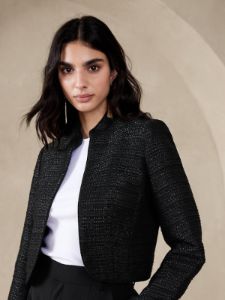 Apolline Cropped Jacket sold by GAP