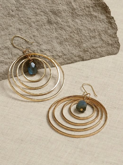 Labradorite Solar System Earrings | Aureus + Argent sold by GAP product image thumbnail 3