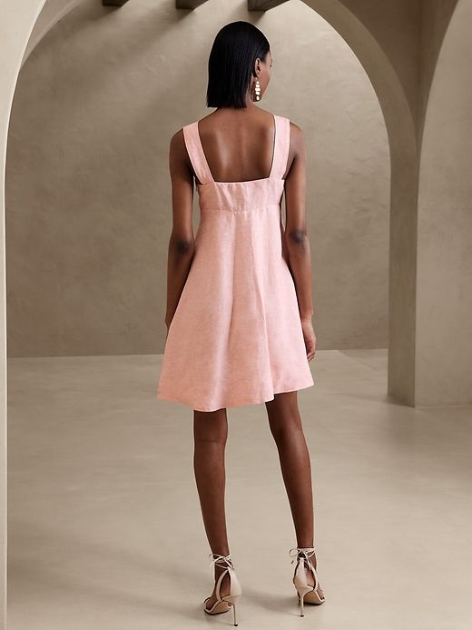 Kenza Linen Mini Dress sold by GAP product image thumbnail 2