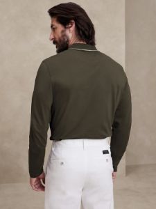 Luxury-Touch Pique Polo sold by Banana Republic