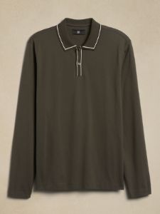 Luxury-Touch Pique Polo sold by Banana Republic