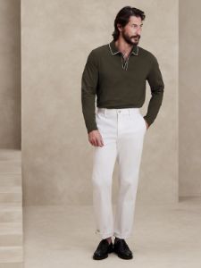 Luxury-Touch Pique Polo sold by Banana Republic
