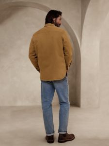 Malo Twill Shirt Jacket sold by Banana Republic