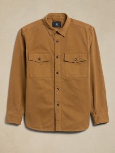 Malo Twill Shirt Jacket sold by Banana Republic