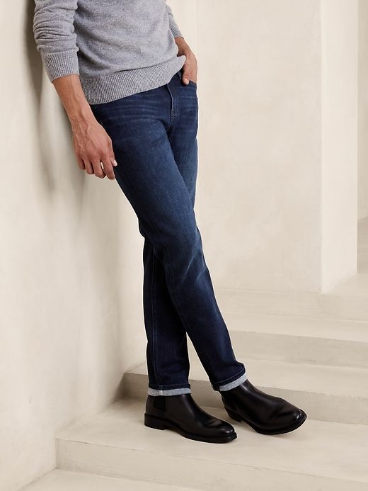 Straight Traveler Jean 2.0 sold by Banana Republic product image thumbnail 3