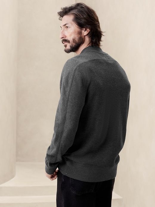 Double-Knit Henley T-Shirt sold by Banana Republic product image thumbnail 5