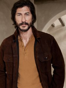 Rugged Slub Henley T-Shirt sold by Banana Republic