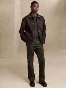 Corduroy Straight Officer Pant sold by Banana Republic