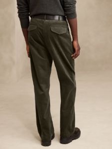 Corduroy Straight Officer Pant sold by Banana Republic