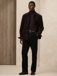 Corduroy Straight Officer Pant sold by Banana Republic