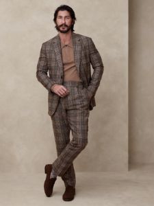 Caleta Italian Tweed Suit Pant sold by Banana Republic