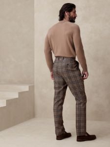 Caleta Italian Tweed Suit Pant sold by Banana Republic