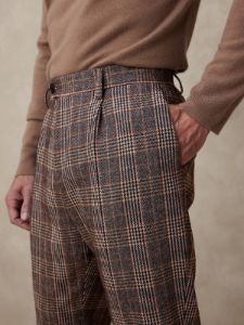 Caleta Italian Tweed Suit Pant sold by Banana Republic