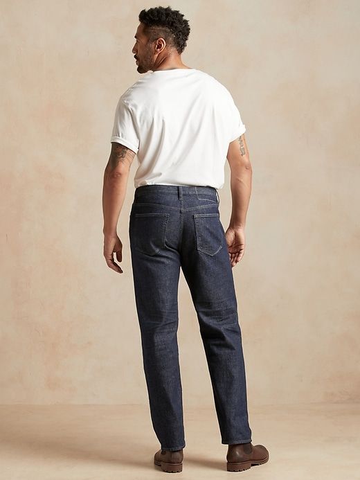 Relaxed Organic Cotton Jean sold by Banana Republic product image thumbnail 3