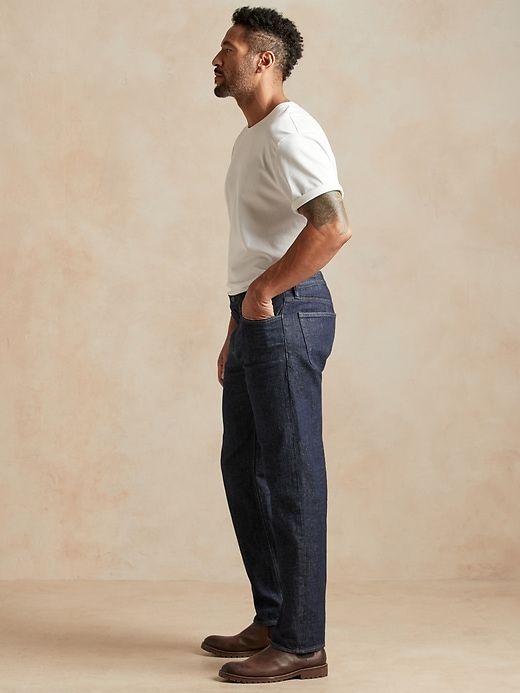 Relaxed Organic Cotton Jean sold by Banana Republic product image thumbnail 4