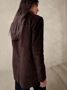 Ama Italian Corduroy Blazer sold by Banana Republic