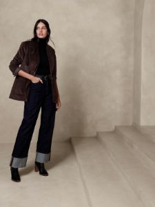 Ama Italian Corduroy Blazer sold by Banana Republic