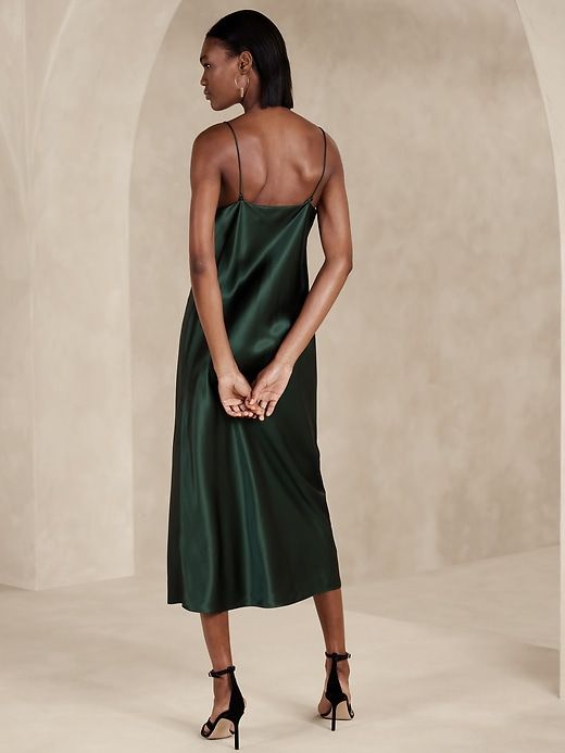Edina Silk Midi Dress sold by Banana Republic product image thumbnail 2