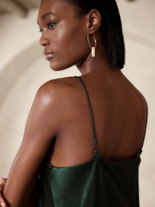 Edina Silk Midi Dress sold by Banana Republic