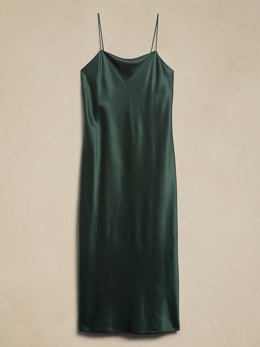 Edina Silk Midi Dress sold by Banana Republic product image thumbnail 4