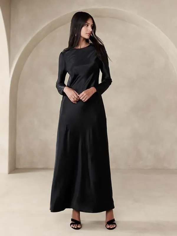 Abigail Silk Maxi Dress sold by GAP